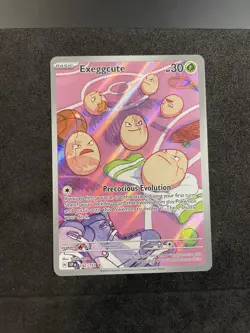 Pokemon TCG Exeggcute 192/191 Illustration Rare Surging Sparks - Image 1