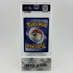 Pokemon Psyduck 20 Black Star Promo Pokemon League #20 2000 - PSA 10 - Image 2