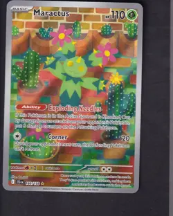 Maractus 160/159 Illustration Rare Journey Together Pokemon Near Mint - Image 1