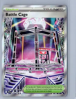 Battle Cage 116/094 Ultra Rare Pokemon TCG Phantasmal Flames NM - Image 1
