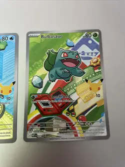 Pokemon First Partner Illustration Collection Series 1 Kanto Gen 1 Starters Set - Image 4