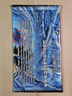 Pokemon Sealed Double Crisis English Booster Pack Team Aqua - Image 2