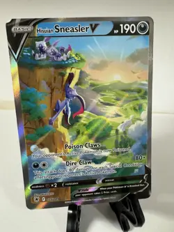 The Pokemon Company Hisuian Sneasler V 175/189 Swsh10 Full Art Ultra Rare Holo - Image 2
