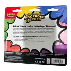 Pokemon Mega Evolution Ascended Heroes Kit Erika's Tangela Promo, Packs, Coin - Image 2