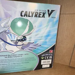 Pokemon Ice Rider Calyrex V Box Kit Oversize Promo Booster Packs - Image 5