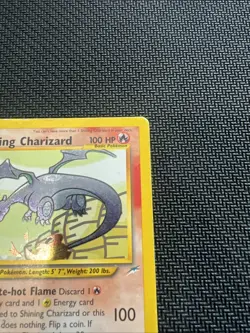 Pokemon Shining Charizard 107/105 Neo Destiny Secret Rare Holo 100 HP - Image 3