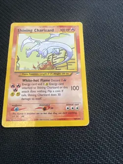 Pokemon Shining Charizard 107/105 Neo Destiny Secret Rare Holo 100 HP - Image 4