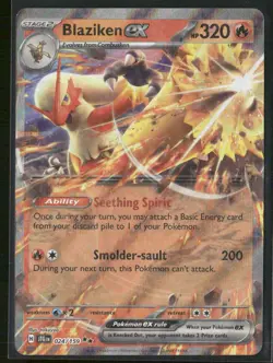 Blaziken ex 024/159 Holo - Pokemon TCG SV09: Journey Together - Image 1