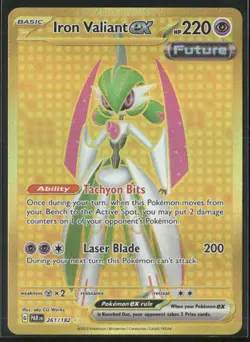 Iron Valiant ex - 261/182 Holo - Pokemon TCG SV04: Paradox Rift - Image 1