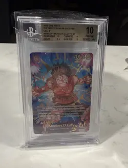 2025 One Piece Monkey D. Luffy EB02-061 PRB02 SP BGS 10 - Image 1