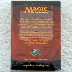 MTG: CHAMPIONS of KAMIGAWA Factory Sealed Tournament Pack - Magic - English - Image 2