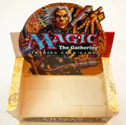 MTG: URZA'S SAGA Empty Tournament Pack Display Box - Magic - No Packs - 1998 - Image 2