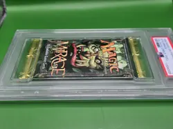 MTG 1996 Mirage Pack PSA 9!!! Vintage Foil Pack- Jungle Troll!! - Image 3