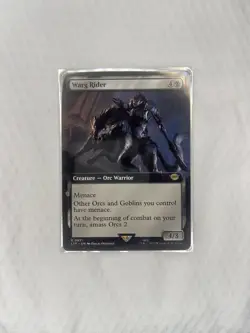 Warg Rider (Extended Art) the Lord of the Rings: Tales of Middle-Earth MTG - Image 1