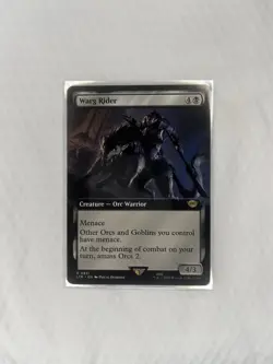 Warg Rider (Extended Art) the Lord of the Rings: Tales of Middle-Earth MTG - Image 2