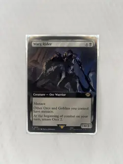 Warg Rider (Extended Art) the Lord of the Rings: Tales of Middle-Earth MTG - Image 3