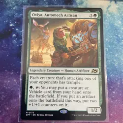Oviya, Automech Artisan (REGULAR) x1 - MTG Aetherdrift DFT #173 - Image 1