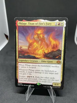 Phlage, Titan of Fire's Fury Modern Horizons 3 Regular MTG 0107 MP - Image 1