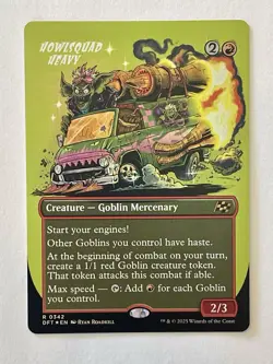 Howlsquad Heavy (Borderless) Aetherdrift Foil - Image 1