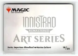 MAGIC Art Series: Innistrad Rem #18 Sorin, Imperious Bloodlord Gold-Stamped.VO4 - Image 2