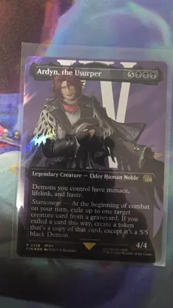 Ardyn, the Usurper (0524) (Borderless) (Surge Foil) Final Fantasy Foil - Image 1