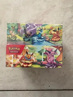 Pokemon Scarlet & Violet Prismatic Evolutions Mini Tin 8 Tin Display SHIPS TODAY - Image 1