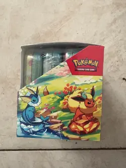 Pokemon Scarlet & Violet Prismatic Evolutions Mini Tin 8 Tin Display SHIPS TODAY - Image 5