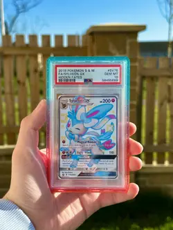 Pokemon TCG: Sylveon GX SV76/SV94 Hidden Fates Shiny Full Art PSA 10 GEM MT - Image 2