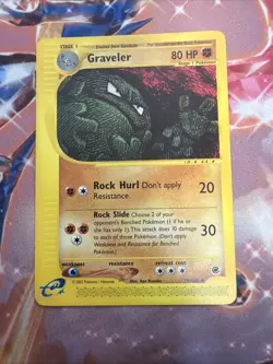 Graveler 79/165 Expedition Base Set Uncommon Regular Pokemon TCG NM - Image 1