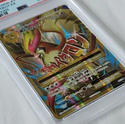 Pokemon PSA 10 M Pidgeot EX 105/108 Evolutions Full Art Holo Ultra Rare EN 2016 - Image 3