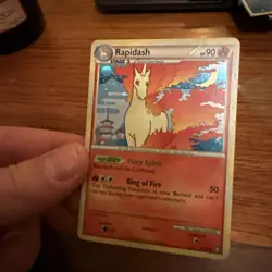 Pokemon TCG Rapidash Holo 8/102, Triumphant (LP) - Image 2