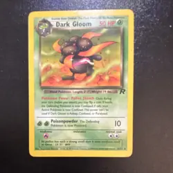 Pokemon TCG Dark Gloom Team Rocket 36/82 Regular 2000 Uncommon 50 HP - Image 1