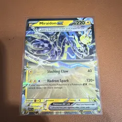 Pokemon Miraidon ex 073/217 Ascended Heroes Double Rare EX HP Holo - Image 1