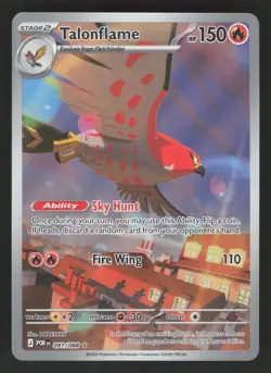 Talonflame 091/088 Pokemon TCG ME03: Perfect Order NM - Image 1