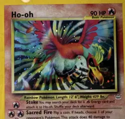 Pokemon TCG Neo Revelation Ho-Oh 07/64 Holo Unlimited PSA 8 ENG - Image 4