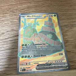 Wo-Chien EX: 232/193, Scarlet & Violet Paldea Evolved NM - Image 2