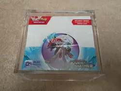 Minty Factory Sealed Pokemon Journey Together Booster Box With Acrylic Case - Image 1