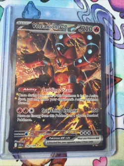 The Pokemon Company Volcanion ex 182/159 Sv09 Journey Together Holo SIR 220HP - Image 1