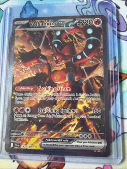 The Pokemon Company Volcanion ex 182/159 Sv09 Journey Together Holo SIR 220HP - Image 2