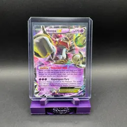 Hoopa EX Pokemon XY Promos XY71 Black Star Holo DMG Eske Yoshinob - Image 1