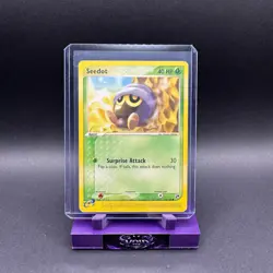 Seedot Pokemon EX Sandstorm 76/100 Vintage HP Atsuko Nishida - Image 1