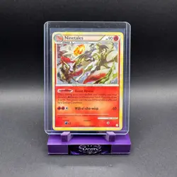 Ninetales Pokemon HGSS Blister Exclusives 7/123 Holo Rare 2010 HP TOKIYA - Image 1