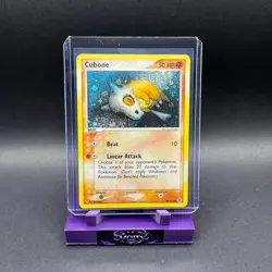Cubone Pokemon EX Fire Red Leaf Green 060/112 Holo HP Aya Kusube - Image 1