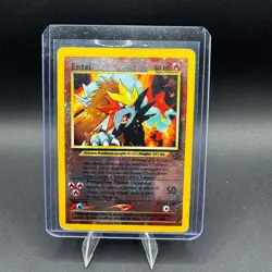 Entei Pokemon WoTC Promo 34/53 Reverse Holo Vintage BSP HP Ken Sugimori - Image 1