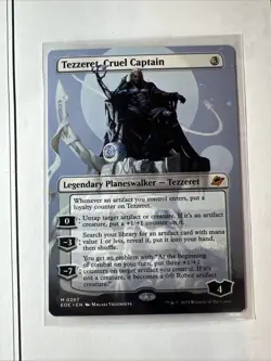 Tezzeret, Cruel Captain (Borderless) Edge of Eternities Regular Non-foil - Image 1