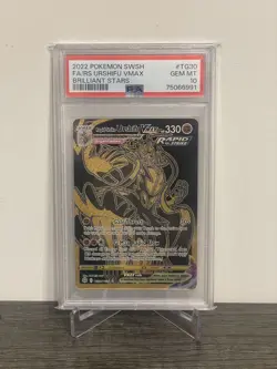2022 PSA 10 Rapid Strike Urshifu VMAX FA Full Art TG30 Pokemon Brilliant Stars - Image 1