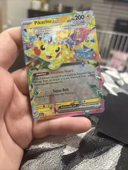 2024 POKEMON ASC EN 057 PIKACHU EX NM/M - Image 1