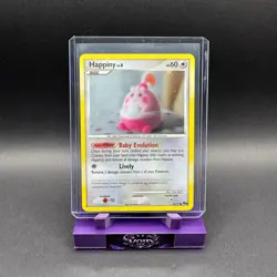 Happiny Pokemon POP Series 8 14/17 Holo Rare MP Yuka Morii - Image 1
