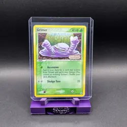 Grimer Pokemon EX Legend Maker 54/92 Vintage Holo Rare MP Tomokazu Kamiya - Image 1