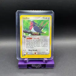 Swellow Pokemon EX Ruby Sapphire 046/109 Uncommon Vintage MP Ken Sugimori - Image 1